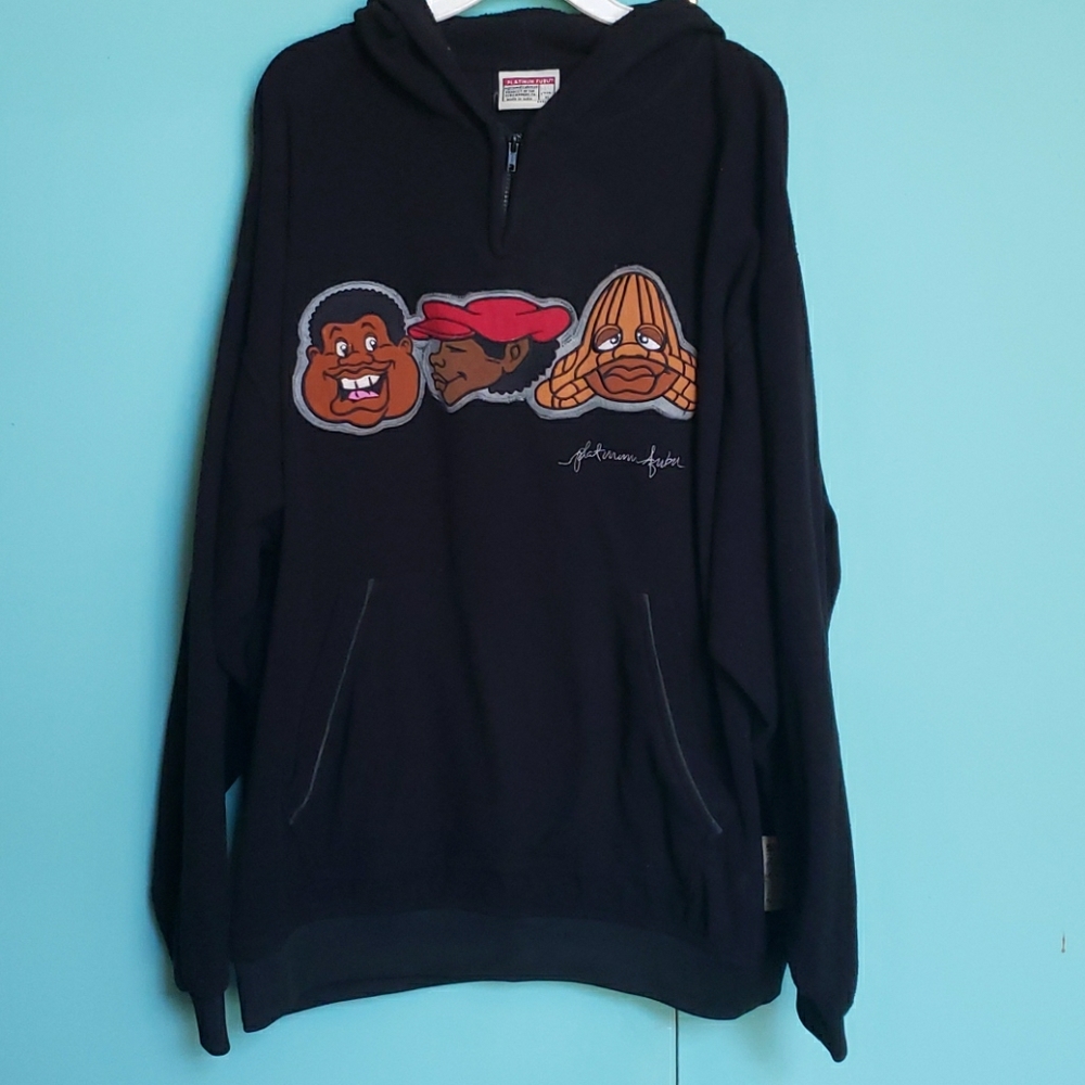 Platinum Fubu Fat Albert Black Hoodie
